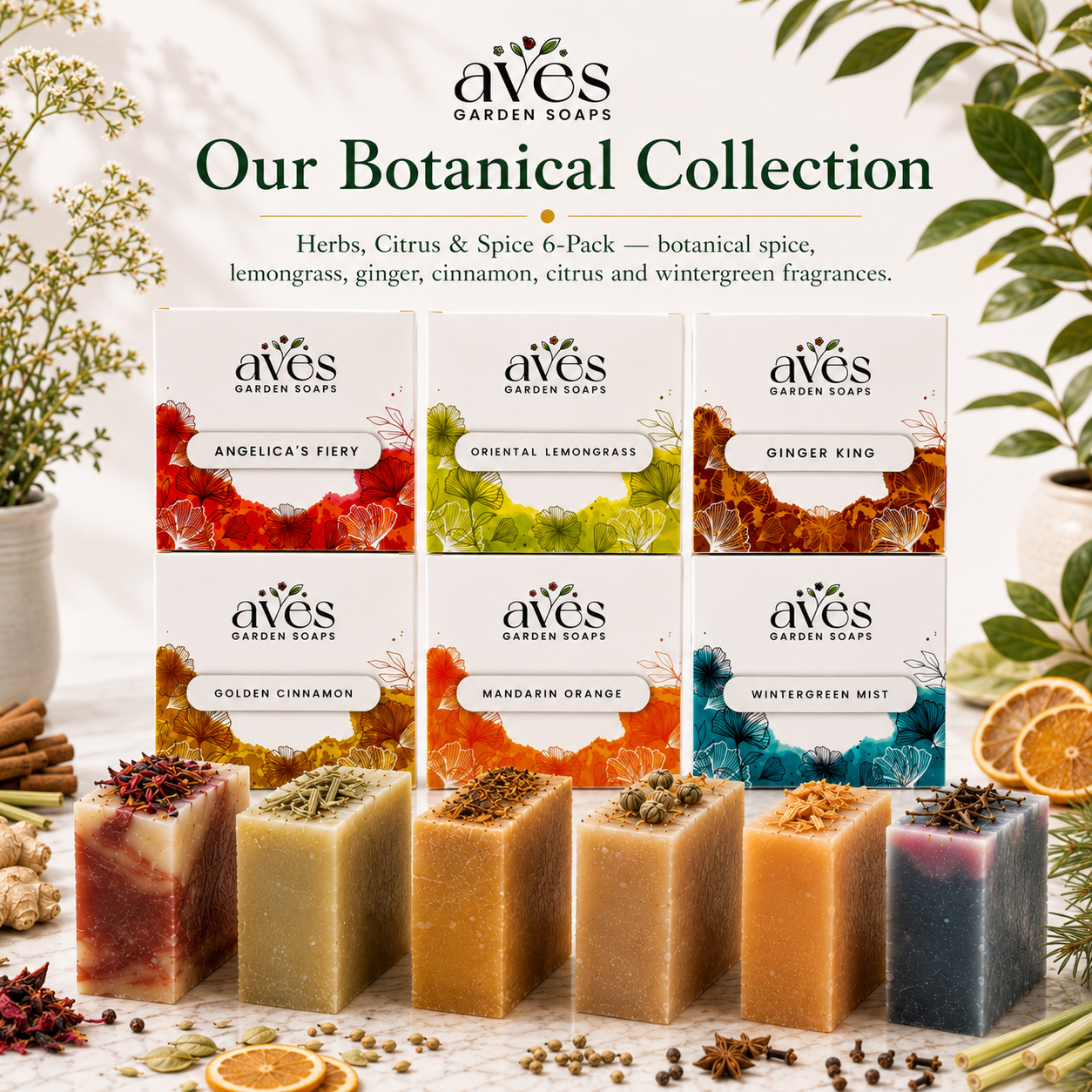 6-Pack Herbs, Citrus & Spice