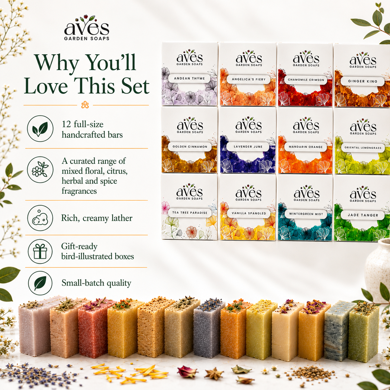12-Pack Floral & Herb Series