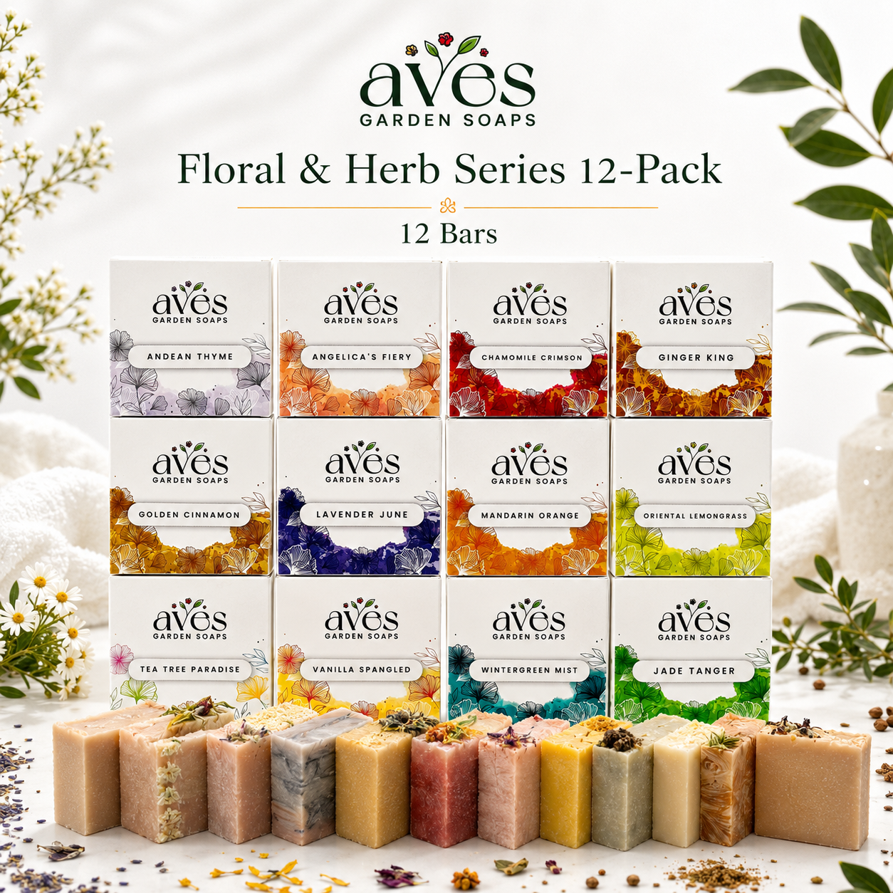 12-Pack Floral & Herb Series