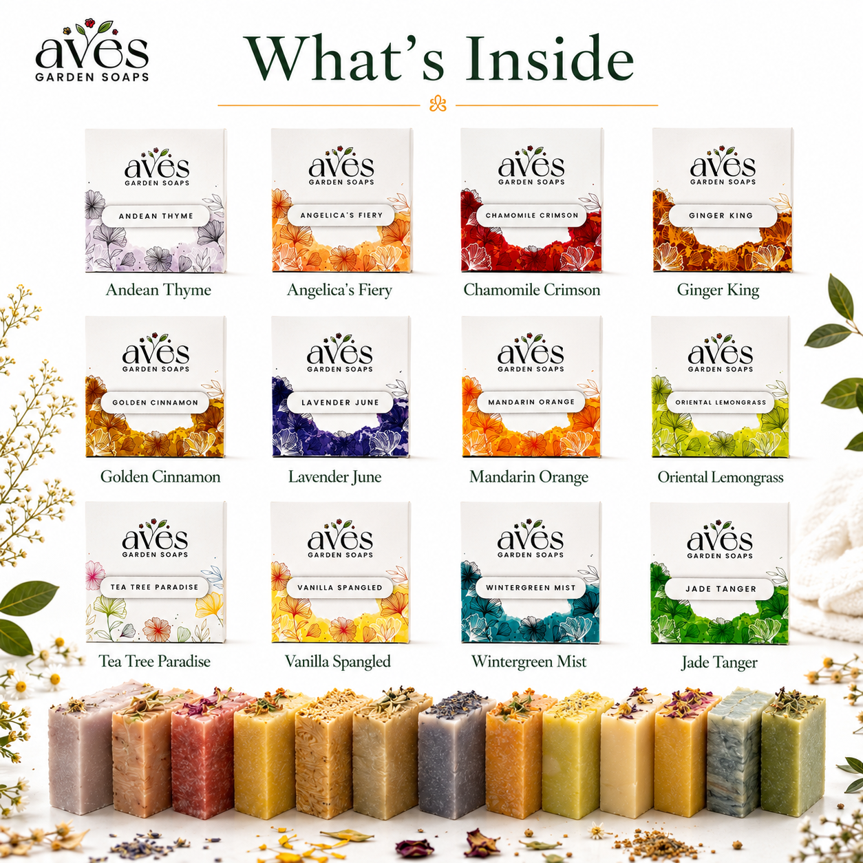 12-Pack Floral & Herb Series