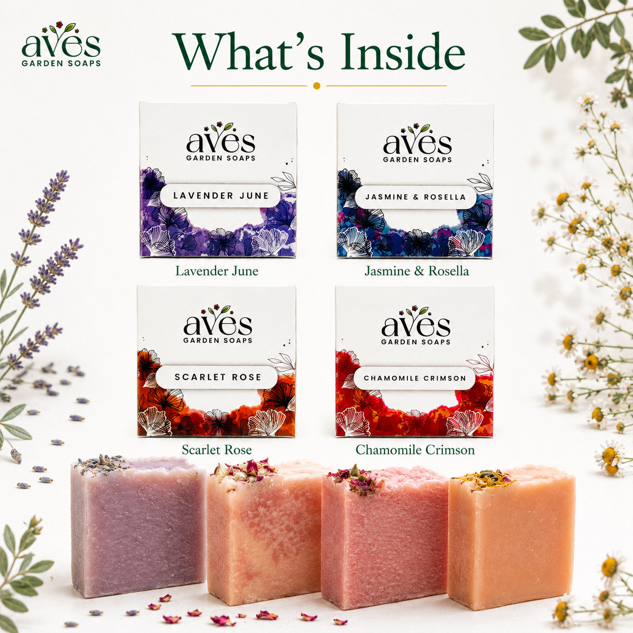 4-Pack Classic Florals