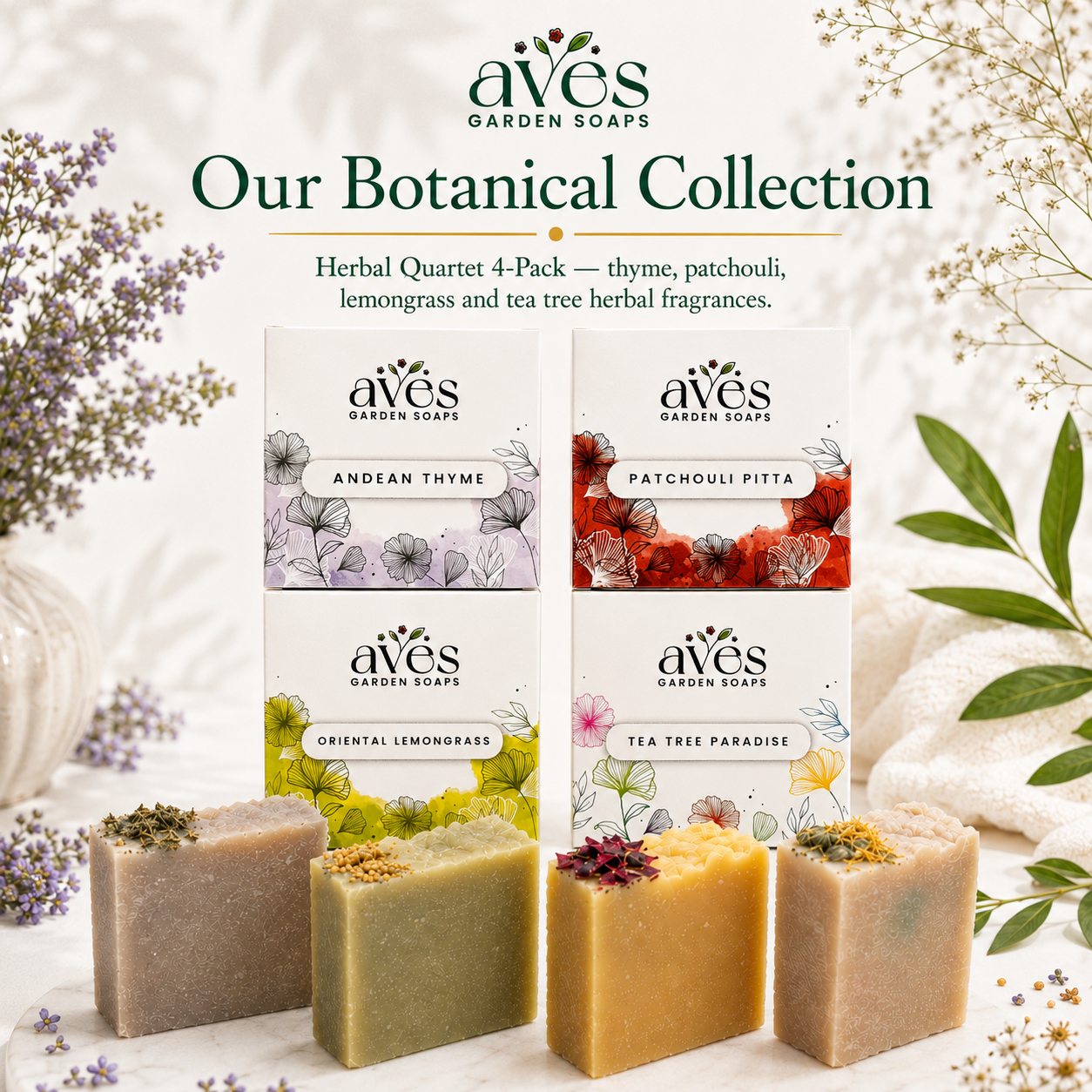 4-Pack Herbal Quartet