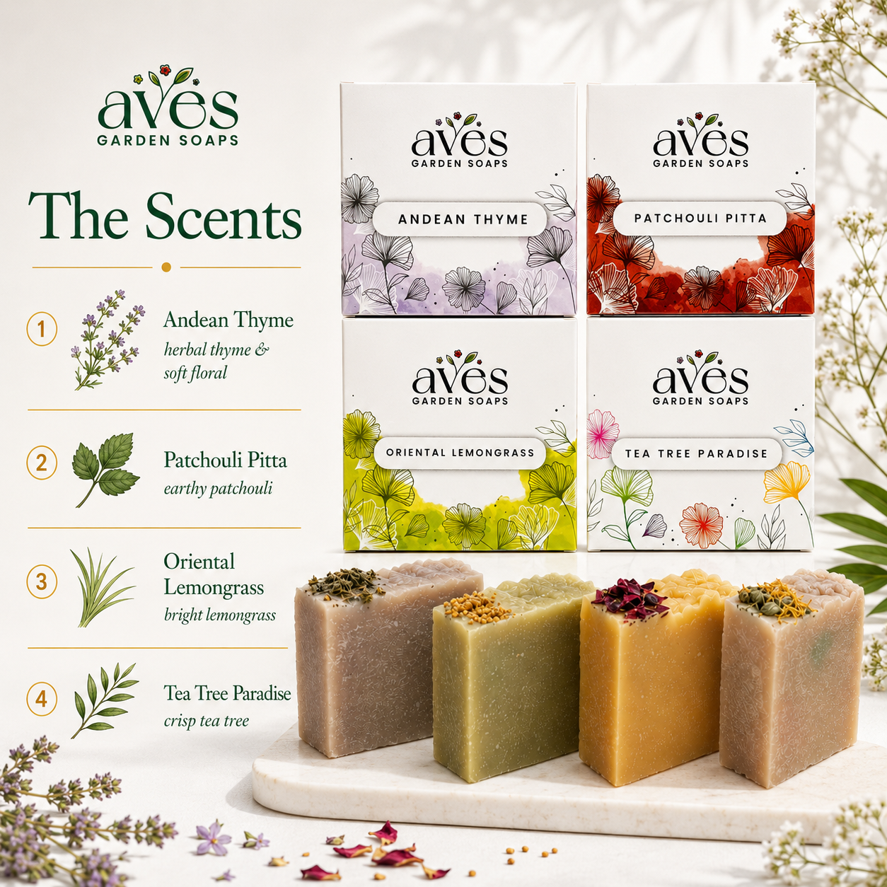 4-Pack Herbal Quartet