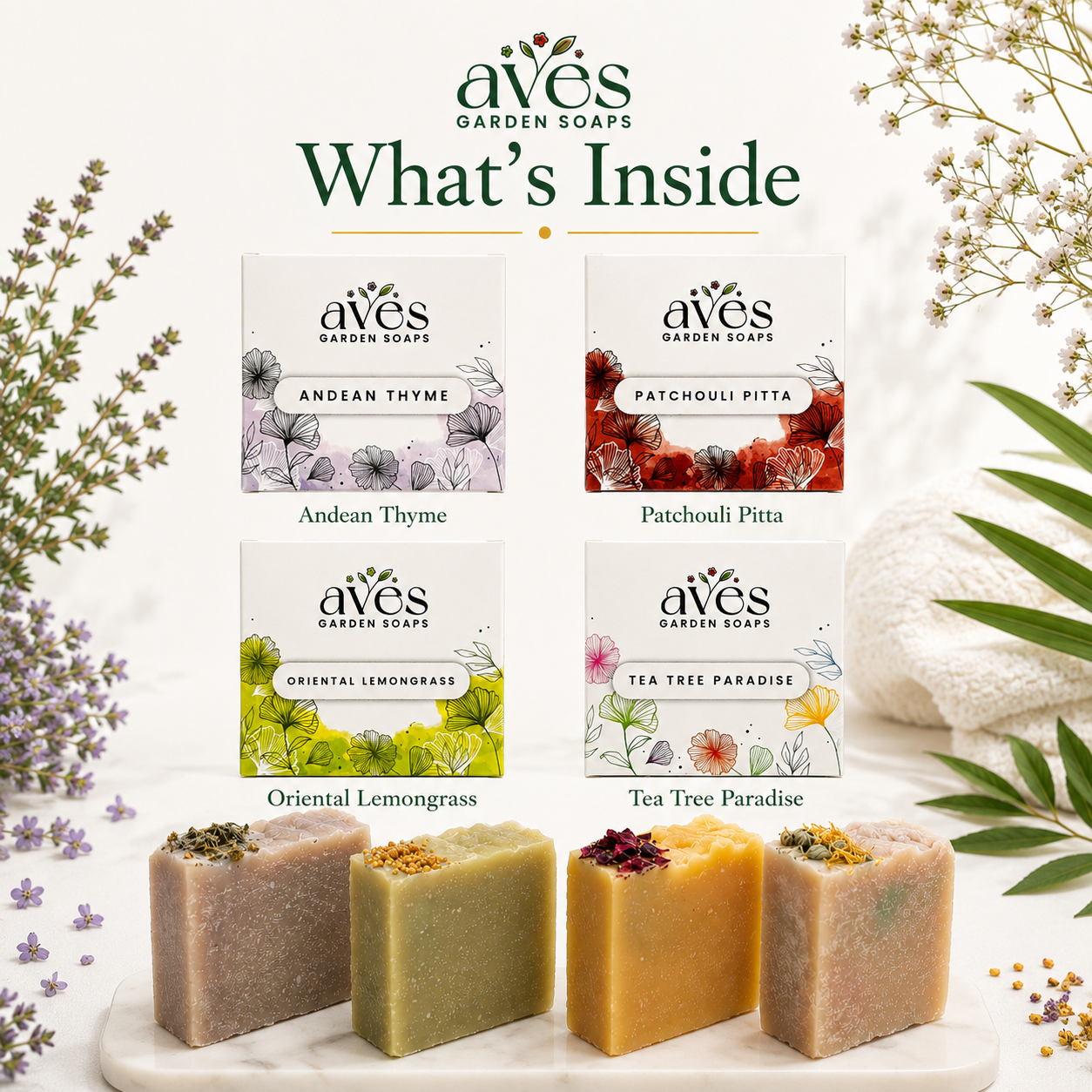 4-Pack Herbal Quartet