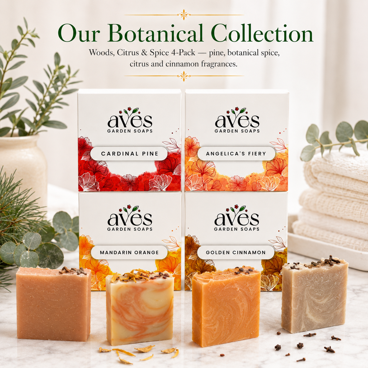 4-Pack Woods, Citrus & Spice