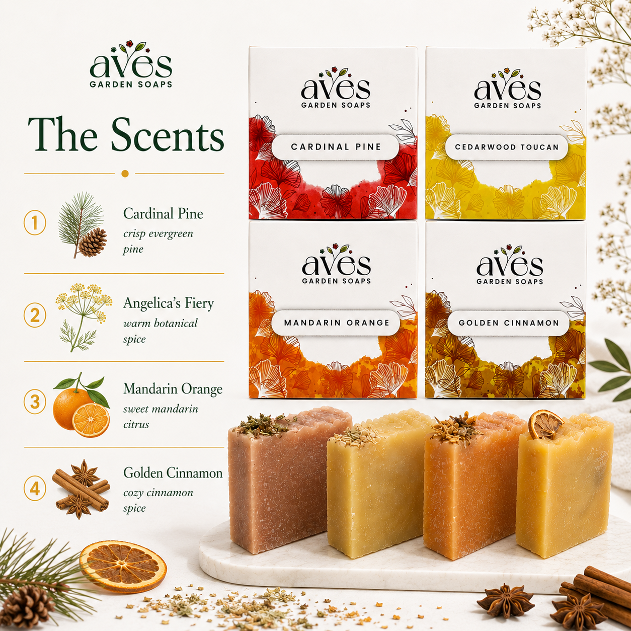 4-Pack Woods, Citrus & Spice