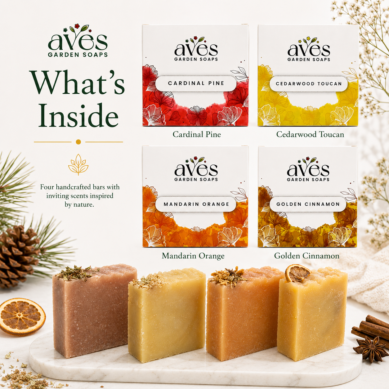 4-Pack Woods, Citrus & Spice