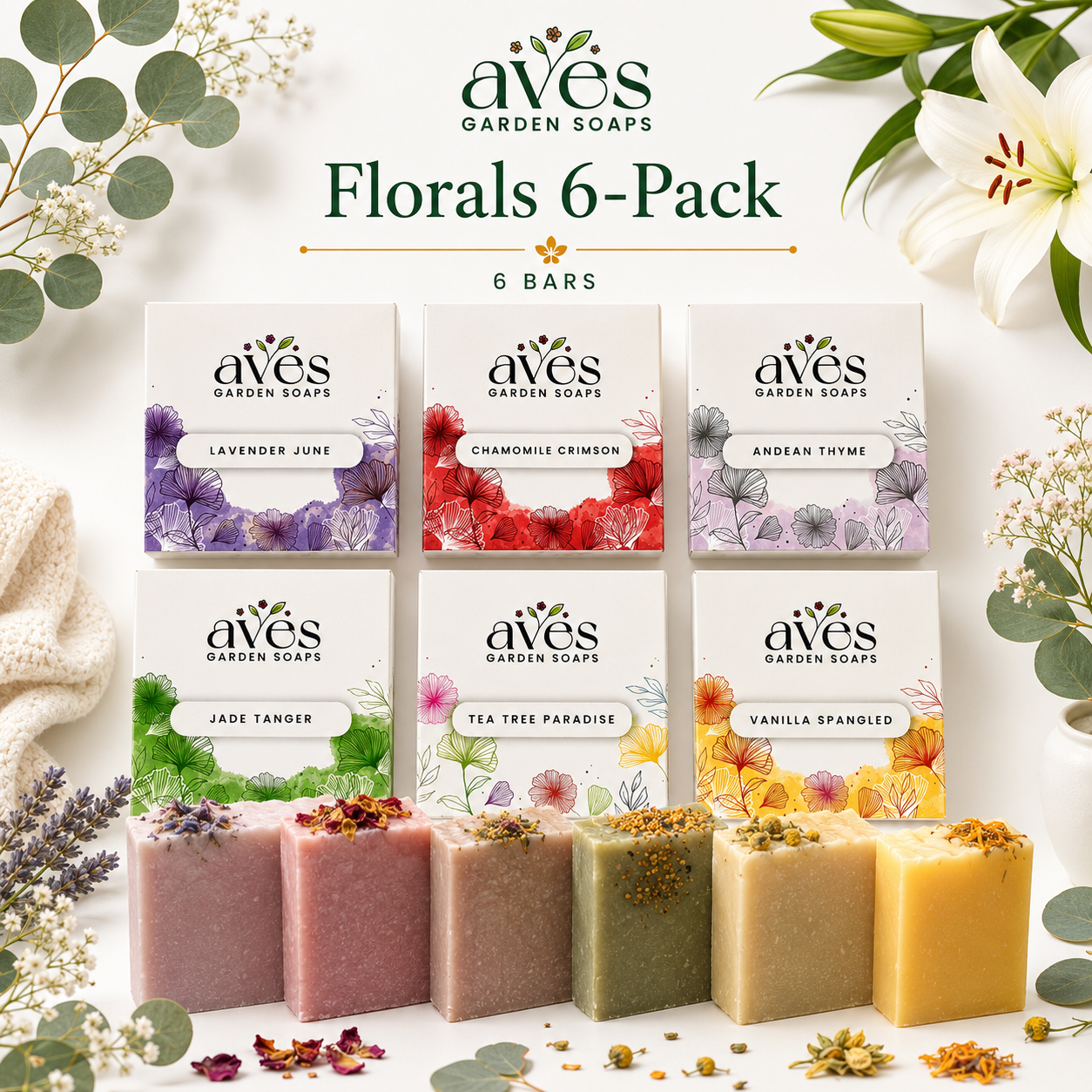 6-Pack Florals