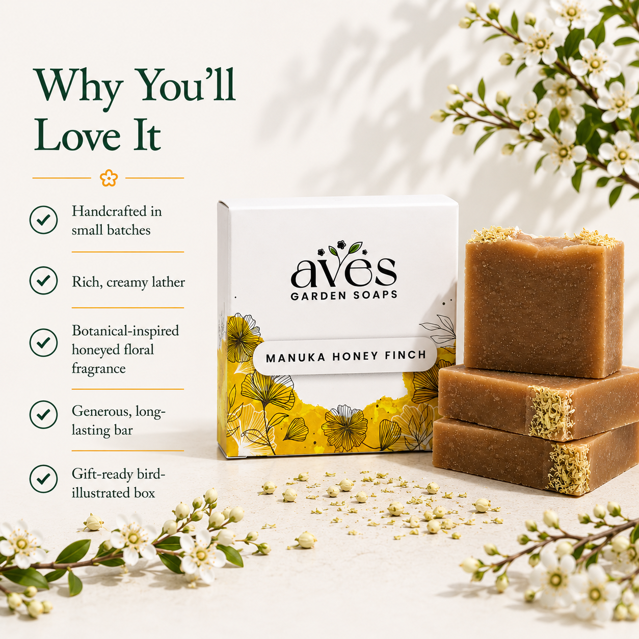 Manuka Honey Finch