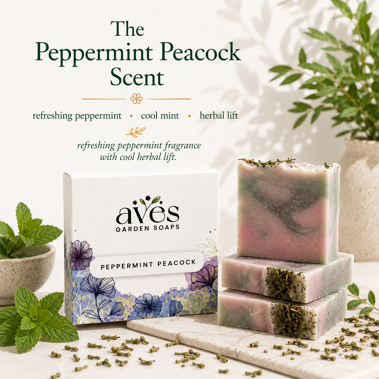 Peppermint Peacock